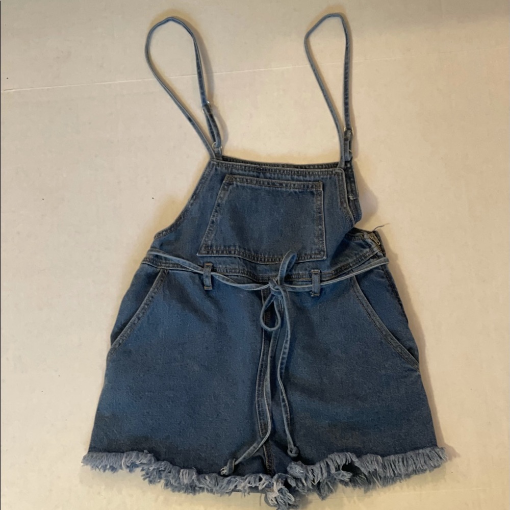 Forever21 Denim Shortalls
